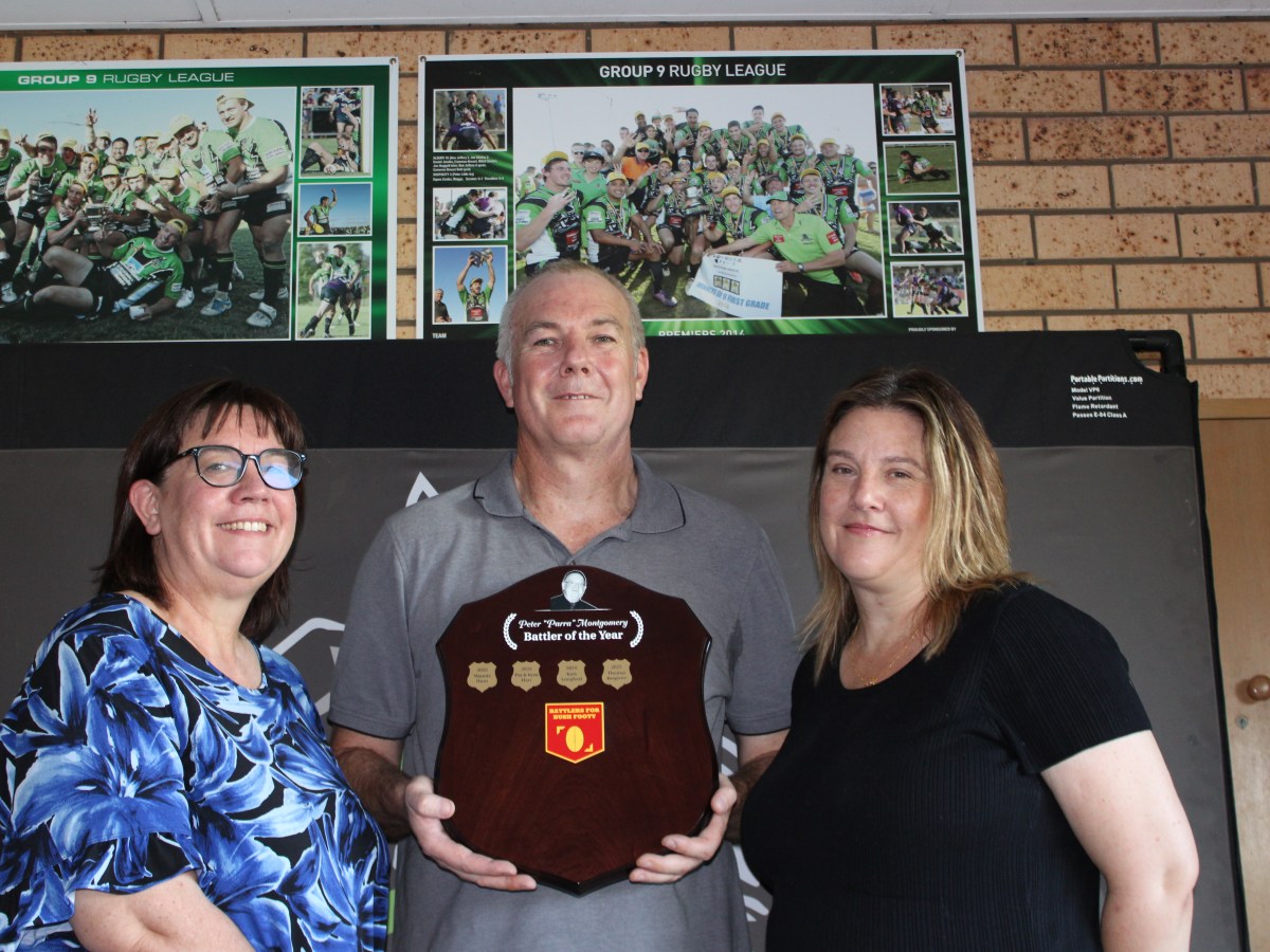 Montgomery Family welcomes unveiling of Peter “Parra” Montgomery Shield