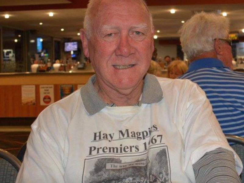 Vale Geoff Snowdon, Legendary 1967 Hay Magpies Premiership Captain-Coach