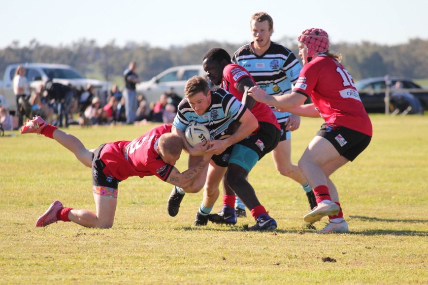 Six in a row for Sharkies after TLU takes derby against West Wyalong