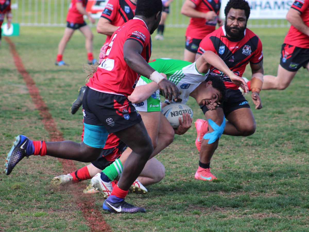 Freer’s six-try stunner steals the show as Leeton downs undermanned West Wyalong