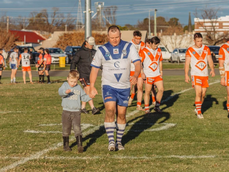 300 club games and counting: Remarkable bush footy milestone for son of NRL legend