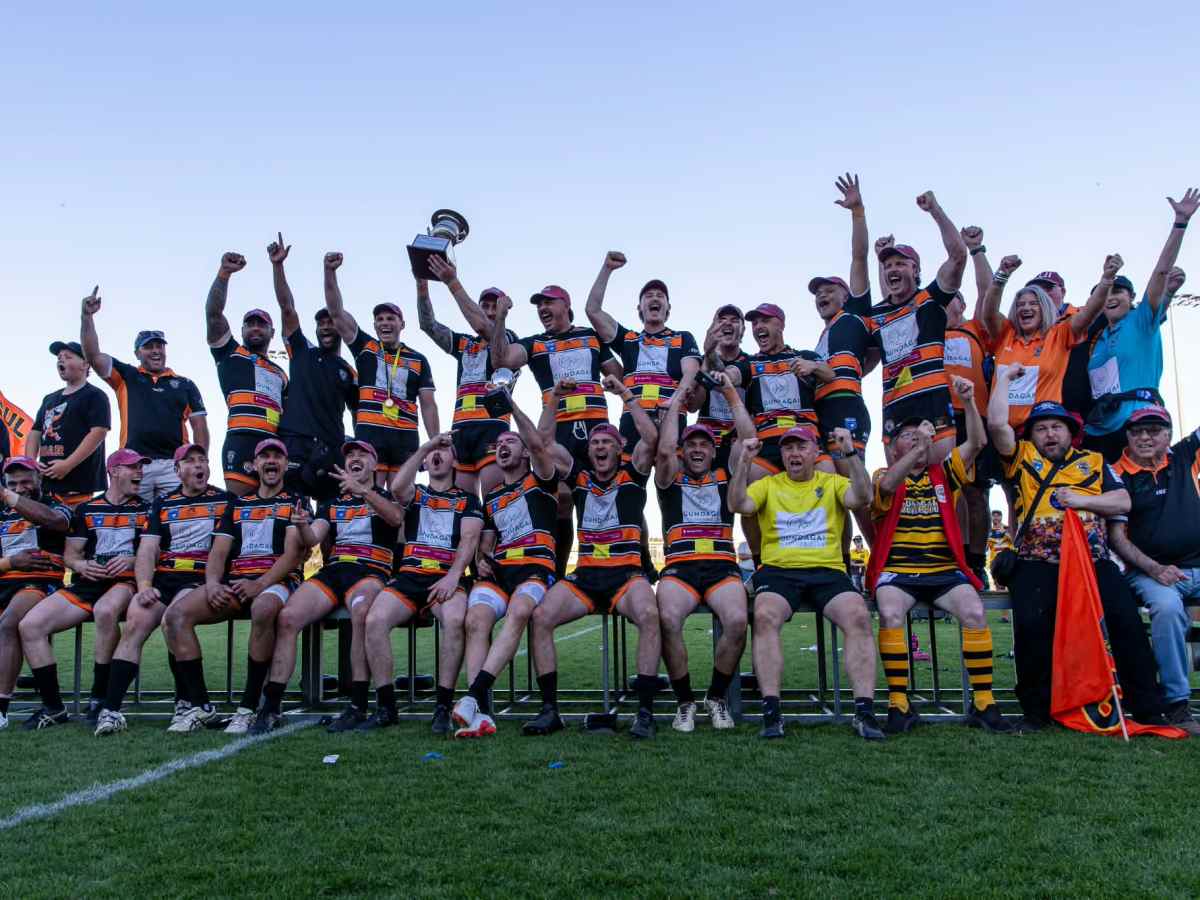 Gundagai holds off fast-finishing Temora to create history with back-to-back titles